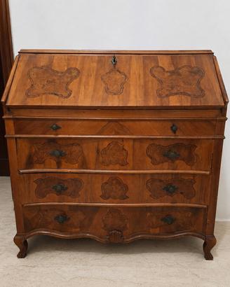 Secretaire stile Luigi XV intarsiato