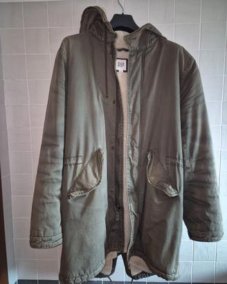 GAP - Parka verde con cappuccio