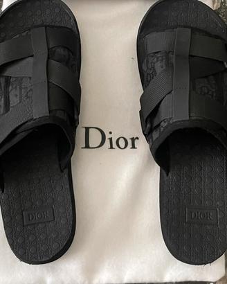 ciabatte dior nere
