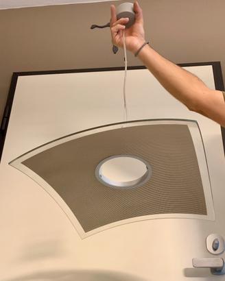 Lampadario in vetro