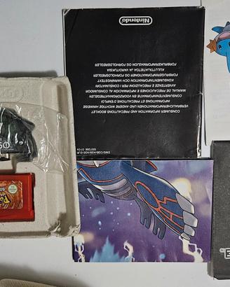 Pokémon rosso fuoco con adattatore wireless