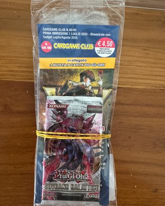 3 bustine yugioh sigillate