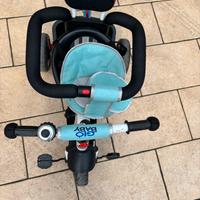 Triciclo passeggino evolutivo con maniglione