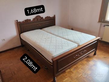 camera da letto in legno