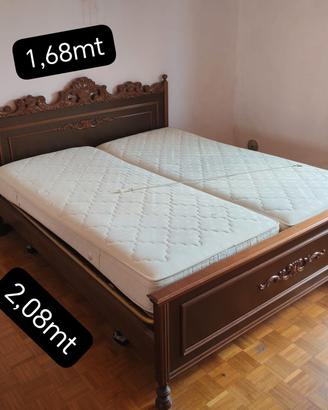 camera da letto in legno