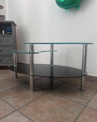 Tavolino in vetro