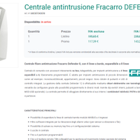 Antifurto Centrale, Inseritori e chiavi