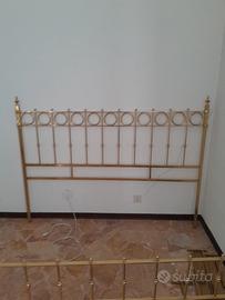 letto in ottone 