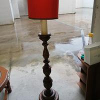 🪵 LAMPADA DA SOGGIORNO IN NOCE 🏡