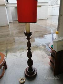 🪵 LAMPADA DA SOGGIORNO IN NOCE 🏡