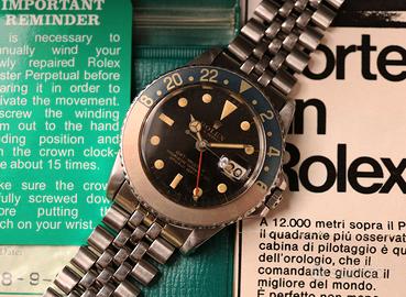 Rolex GMT 1675 GILT - Collectors full set