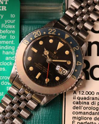 Rolex GMT 1675 GILT - Collectors full set