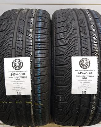 2 GOMME 245 40 20 PIRELLI A46054