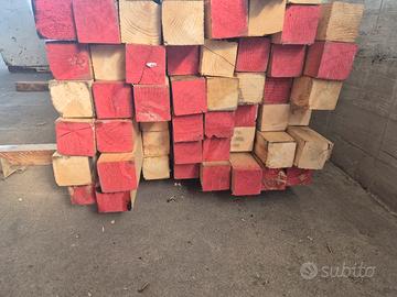 Muraletti legno abete 9x9 x 220 cm 
