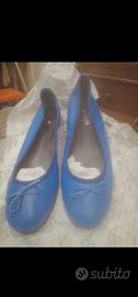 Nardelli Ballerine sfoderate pelle bluette