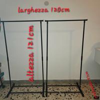 Appendiabiti appendino stand 120 rack guardaroba t