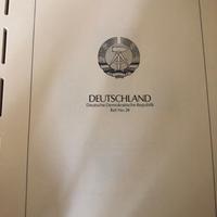 Fogli francobolli Leuchtturm DDR no SF 1980/84