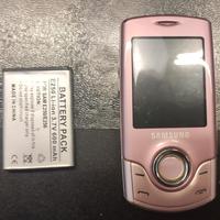 cellulare vintage Samsung S3100 rosa