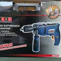 Trapano a Percussione 800W – Completo di punte 