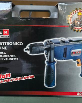 Trapano a Percussione 800W – Completo di punte 