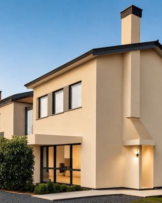 Bifamiliare con giardino, nuova costruzione CL A4