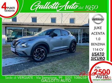 Nissan Juke 1.0 DIG-T 114 CV Acenta