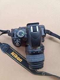 Fotocamera Reflex Nikon d3100 obiettivo 18-55mm