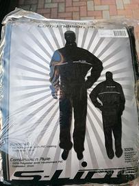 Tuta antipioggia moto/scooter S-Line NUOVA