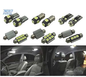 KIT 17 LAMPADE LED INTERNE MERCEDES CLASSE E W211 