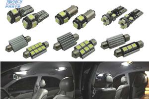 KIT 17 LAMPADE LED INTERNE MERCEDES CLASSE E W211 