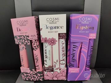 Cosmi tris di set crema corpo 35ml + profumo 35ml