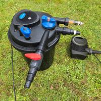 Filtro UVC per laghetto con pompa 