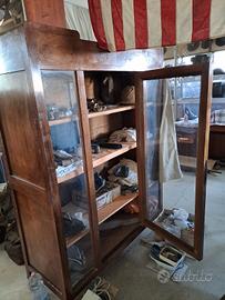 mobile libreria o vetrinetta primi novecento