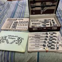 Valigia  set coltelli/posate