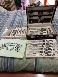 Valigia  set coltelli/posate