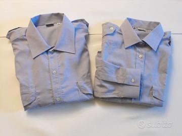 Camicie in tessuto Oxford colore azzurro