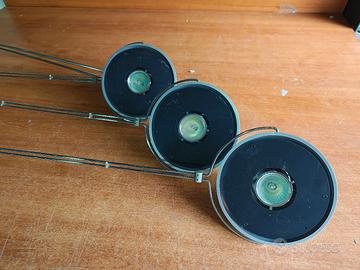 3 Lampade Artemide Litech Mikado Originali