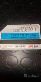 carta telefonica del 1995