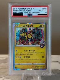 PIKACHU SHIBUYA PSA 10 POKEMON CENTER JAP PROMO