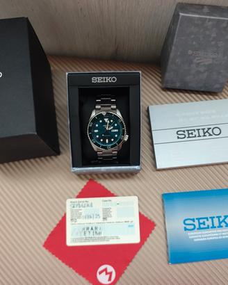 Seiko 5 Sports Verde - Fullset 2025-Garanzia 2028