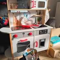 Cucina bambini gioco in legno