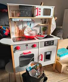 Cucina bambini gioco in legno