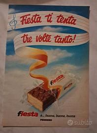 Pubblicità Fiesta Ferrero Ti Tenta Tre Volte 1985