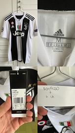 Lotto 2 Maglie Juve (CR7 M Nuova + Nera 12/13 S)