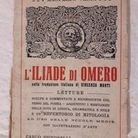 Libro "L'Iliade" di Manfredo Vanni 1923