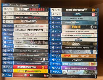 Giochi PS4 - PS5 - PS VITA