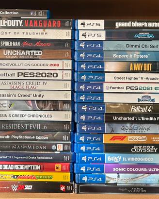 Giochi PS4 - PS5 - PS VITA