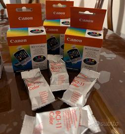 Canon Cartucce BCI-11 Black & Color sigillate
