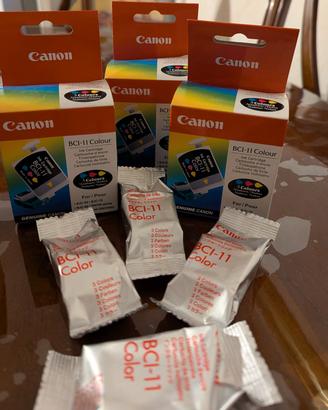 Canon Cartucce BCI-11 Black & Color sigillate
