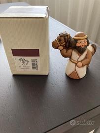 Presepe THUN - Pastore con cavallo